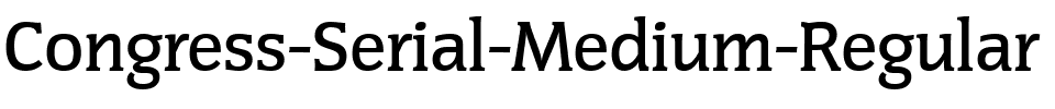 Congress-Serial-Medium Regular.ttf