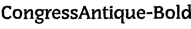 CongressAntique Bold.ttf