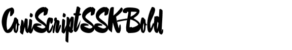 ConiScriptSSK Bold.ttf