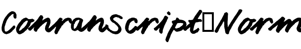 ConranScript Normal.ttf