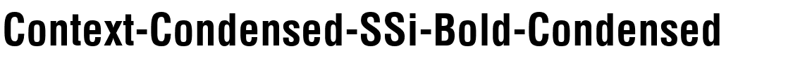 Context Condensed SSi Bold Condensed.ttf