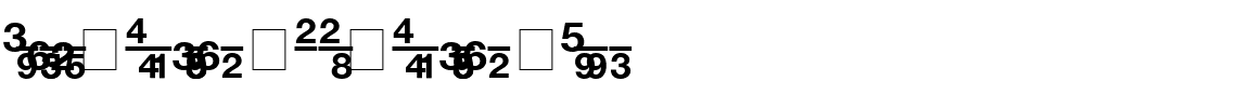 Context Fractions SSi Fractions Bold.ttf