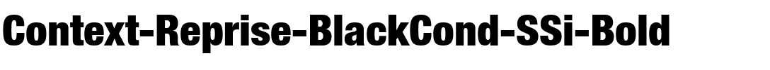 Context Reprise BlackCond SSi Bold.ttf