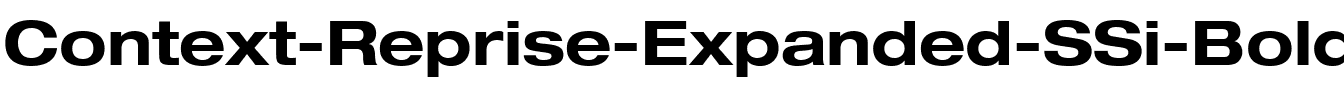 Context Reprise Expanded SSi Bold Expanded.ttf