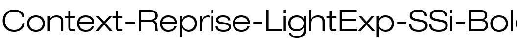 Context Reprise LightExp SSi Bold.ttf