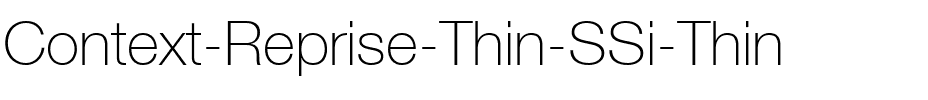 Context Reprise Thin SSi Thin.ttf