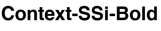 Context SSi Bold.ttf