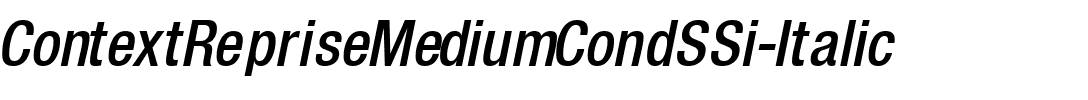 ContextRepriseMediumCondSSi Italic.ttf