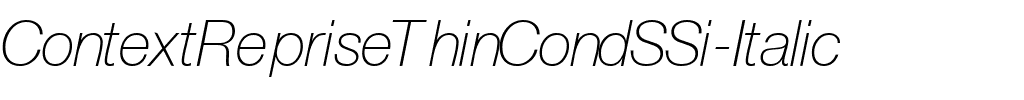 ContextRepriseThinCondSSi Italic.ttf