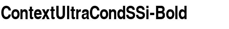 ContextUltraCondSSi Bold.ttf