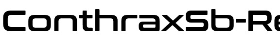 Conthrax Sb Regular.ttf