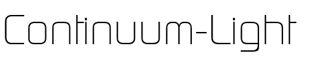 Continuum Light Regular.ttf
