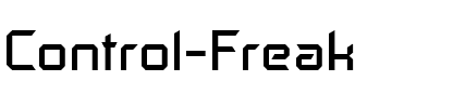 Control Freak Regular.ttf