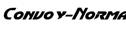 Convoy Normal.ttf