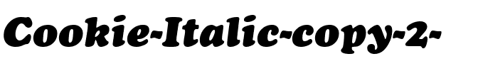 Cookie Italic.ttf