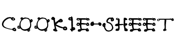 Cookie Sheet Regular.ttf