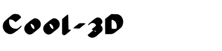 Cool 3D Medium.ttf