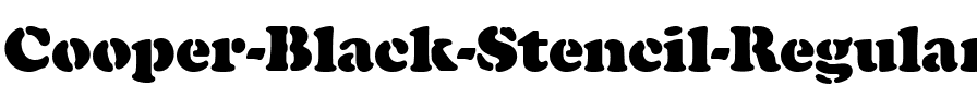 Cooper-Black-Stencil Regular.ttf