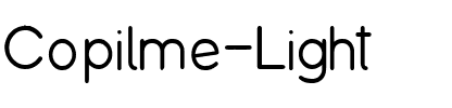 Copilme Light.ttf