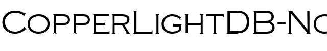 CopperLightDB Normal.ttf