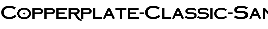 Copperplate Classic Sans Regular.ttf
