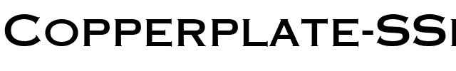 Copperplate SSi Bold.ttf
