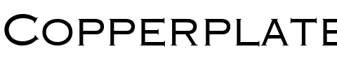 Copperplate SSi Regular.ttf