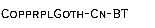 CopprplGoth Cn BT Regular.ttf