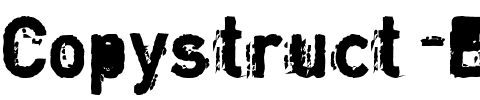 Copystruct Bold.ttf