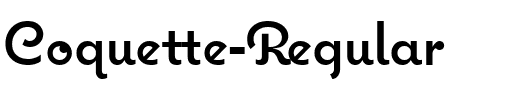 Coquette Regular Regular.ttf