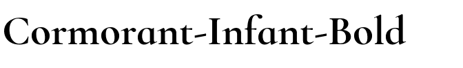 Cormorant Infant Bold.ttf