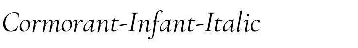 Cormorant Infant Italic.ttf