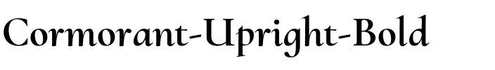 Cormorant Upright Bold.ttf