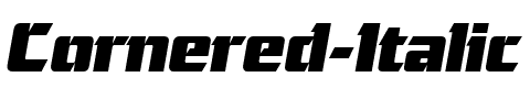 Cornered Italic.ttf