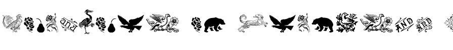 Cornucopia of Dingbats Three Regular.ttf