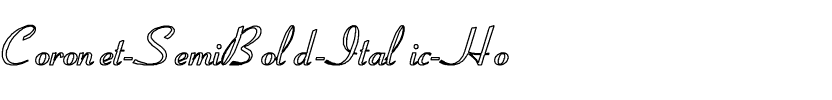 Coronet-SemiBold-Italic Ho Regular.ttf