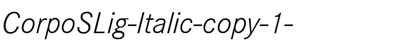 CorpoSLig Italic.ttf