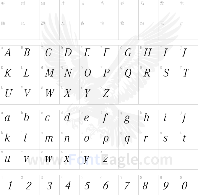 Corporate-A-Light-Italic