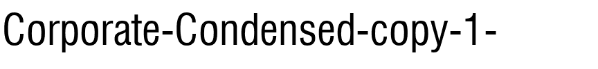 Corporate Condensed Regular.ttf
