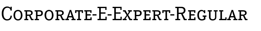 Corporate E Expert BQ Regular.ttf