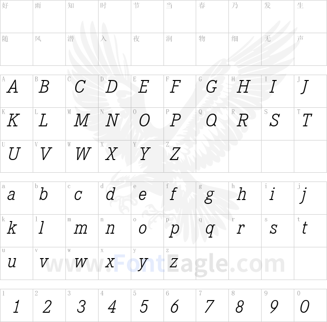 Corporate-E-Light-Italic