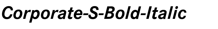 Corporate S BQ ItalicBold.ttf