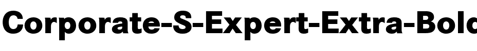 Corporate S Expert BQ Bold.ttf