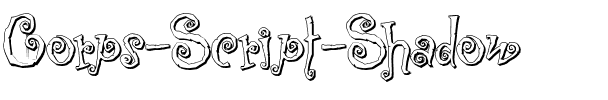 Corps-Script-Shadow Regular.otf