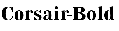 Corsair Bold.ttf