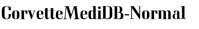 CorvetteMediDB Normal.ttf