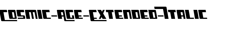 Cosmic Age Extended Italic.ttf