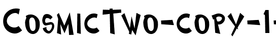 CosmicTwo Normal.ttf