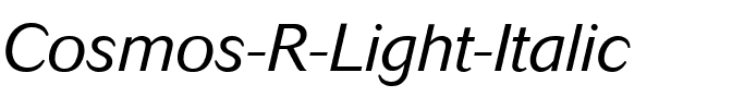 Cosmos BQ Italic.ttf