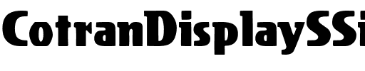 CotranDisplaySSi Regular.ttf